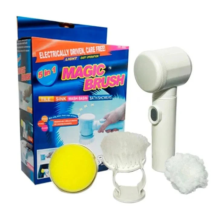 CEPILLO DE LIMPIEZA ELÉCTRICO 5 EN 1